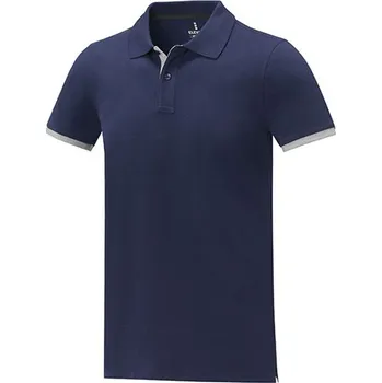 Pánské tričko Elevate Pánské polo triko EL38110 Navy-Heather Grey 3XL