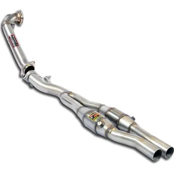 Katalyzátor Downpipe s metalickým katalyzátorem pravý - levý 100CPSI (odstraňuje pre-kat) Supersprint 769421