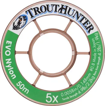 Muškařský vlasec TroutHunter Nylon EVO Tippet 50m 4X