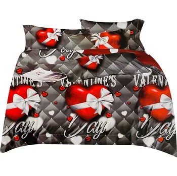 Povlečení Sofy 7dílné povlečení - Srdce Valentýn