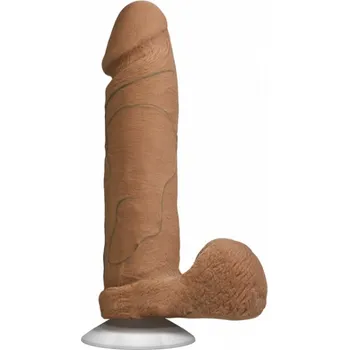 Dildo Doc Johnson The Realistic Cock ULTRASKYN 8 Inch Brown