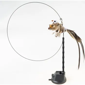 Hračka pro kočku Mávátko - hračka pro kočky s peříčky Barva: Chongming Bird Set