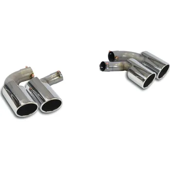 Koncovka výfuku Sada koncovek výfuku, pravá ∅100 mm - levá ∅100 mm Supersprint 249526