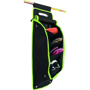 Organizér oblečení EuroTrail Organizér Oxford 28 x 80 cm černý/zelený