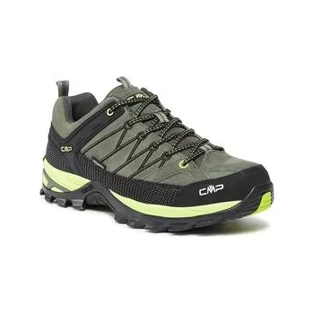 Pánská treková obuv CMP Trekingová obuv Rigel Low Trekking Shoes Wp 3Q13247 Zelená 41