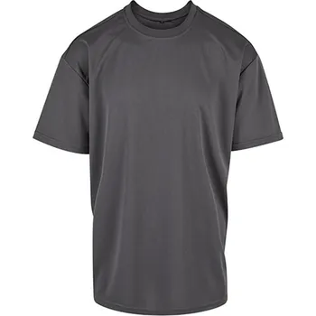 Pánské tričko Build Your Brand Pánské funkční triko BY249 Dark Shadow 4XL