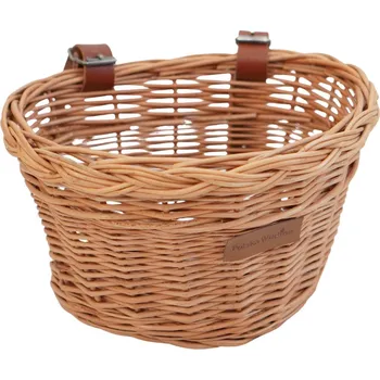 Nákupní košík Vingo Proutěný košík na dětské kolo - přírodní