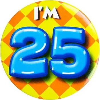 metr Narozeninová placka 25