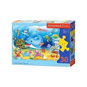 Dětské zboží Puzzle Castorland 30 dílků - Delfín a jeho kamarádi