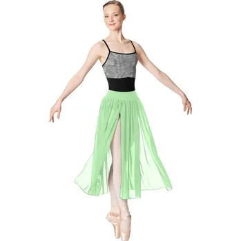 Dámská sukně Lulli,Dělená sukně LUB269, patina zelená M.L