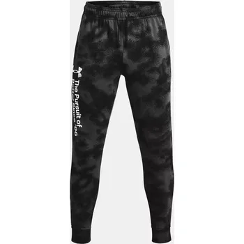 Pánské tepláky UNDER ARMOUR UA Rival Terry Novelty - černé - 1377593-001 Velikosti: XXL