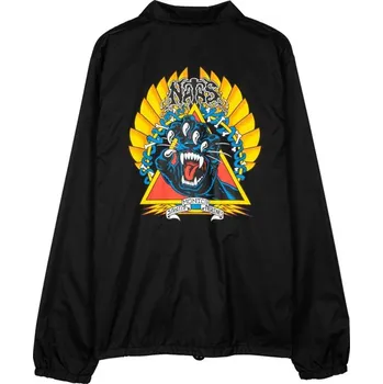 Pánská větrovka SANTA CRUZ bunda - Natas Screaming Panther Jacket Black (BLACK) velikost: M