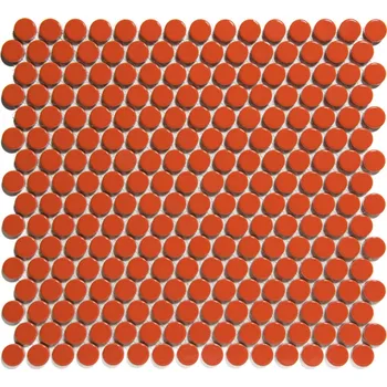 Dlažba PREMIUM MOSAIC Fin mozaiky VKN060 29,4 cm x 31,5 cm oranžová 1 ks