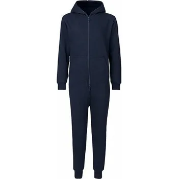 Chlapecká zimní kombinéza Dětská kombinéza Neutral z organické bavlny s fleecem zevnitř Barva: modrá námořní, Velikost: 152/158 NE73331K