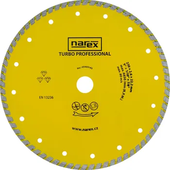 Řezný kotouč Narex Turbo Professional 65405145 230 mm