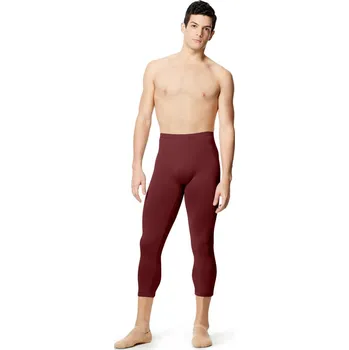 Pánské legíny Lulli,Capri legíny LUB318M, vínová L