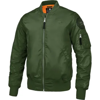 Zimní bunda Pitbull West Coast MA-1 - zelená - PWC_PBMAI1_BLK Velikosti: XL