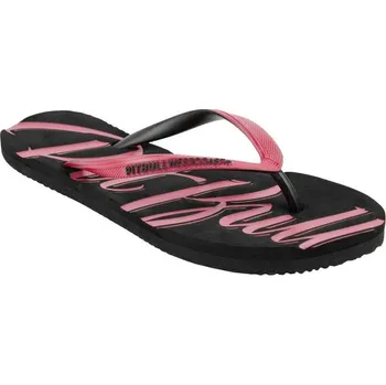Dámské žabky PitBull West Coast Dámské Žabky La Jefa - černo/korálové - PWC_LAJEFA_BLK Velikosti: 38