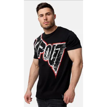 Pánské tričko Pánské triko TAPOUT BERNARDINO - černé - 940009_BLK Velikosti: XL