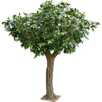 umělá květina Luxusní umělý strom DUB OBŘÍ OHNIVZDORNÝ, 360cm