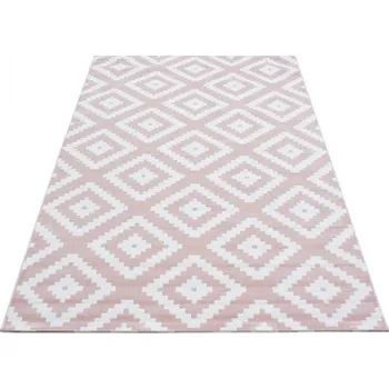 Koberec Kusový koberec Plus 8005 pink - 140 x 200 cm