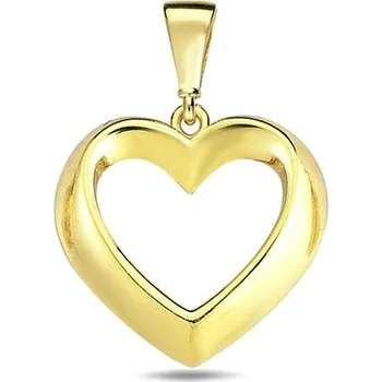 Módní doplněk DIANTE Zlatý přívěsek srdíčko 59642378 (Au 585/1000, 1,13 g)