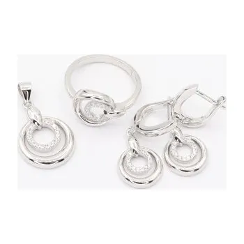 Souprava šperků Stříbrná souprava