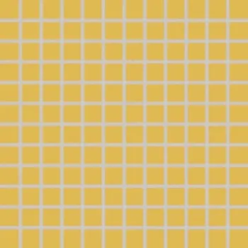 Dlažba RAKO COLOR TWO GDM02142 2,5 cm x 2,5 cm x 0,6 cm žlutá 1 m2