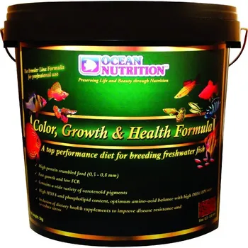 Krmivo pro rybičky Ocean Nutrition Color, Growth & Health Formula sladkovodní 0,3 - 0,5 mm - 5kg