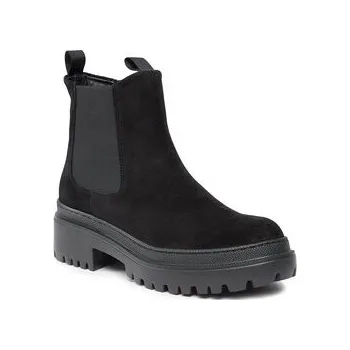 Pracovní obuv Kotníková obuv s elastickým prvkem Pollini SA21204G0HTI0000 Černá 38