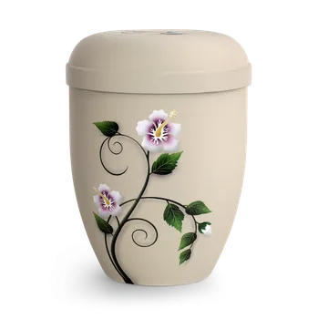 Smuteční dekorace Ekologická urna Classic - Ibišek