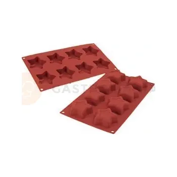 Kuchyňská sůl Silikonová forma SF107 STELLA - 8 hvězdiček 52,5 ml | SILIKOMART, Classic Premium