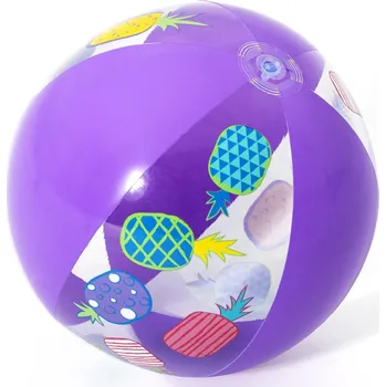 Nafukovací míč Bestway 31036 Nafukovací míč ananas - kaktus - kytičky 51 cm Barva: Fialová