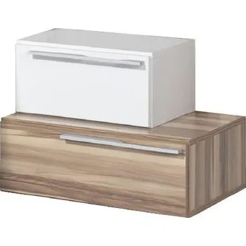 Noční stolek MEBLAR Noční stolek MONA Barva: černá / ořech baltimor