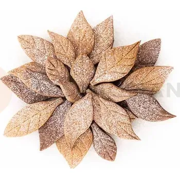 Výrobník cukrové vaty Plastová forma - listí - VOILÀ COOKIE LEAVES, 240x150x20 mm | SILIKOMART, TPLUS+
