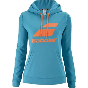 Dámská mikina BABOLAT EXERCISE WOMEN HOOD SWEAT CANEEL BAY dámská mikina