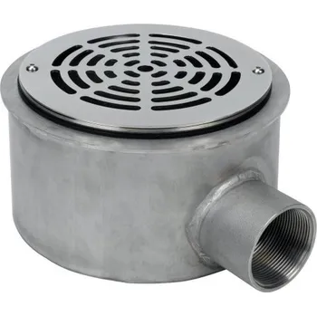 Podlahová výpust NEREZ pro beton - KRUHOVÁ + DOPRAVA ZDARMA!