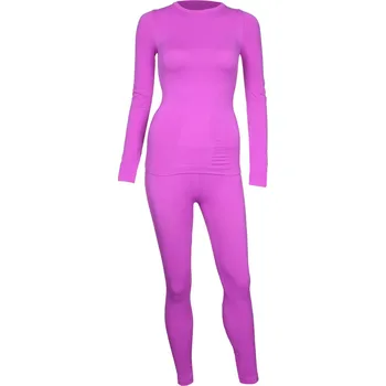 Set dámského termoprádla LENZ X-action WOMEN dámský funkční set - růžová - M/L