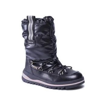 Dívčí sněhule Sněhule Geox J Adelhide G.Babx E J26EWE 0LVBC C0495 D Černá 36