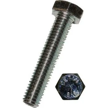 Šroub Šrouby 6hranné M6x30 mm DIN 933, pozinkované, sada 5 ks