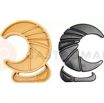 Čokoládová tyčinka Silikonová forma na cukrovou hmotu nebo čokoládu ve tvaru měsíce - 198x25 mm | SILIKOMART, SugarFlex Gold