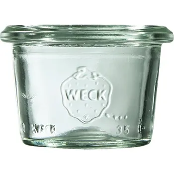 Sklenice Weck, Zavařovací sklenice Mini Weck 35 ml - Formadore