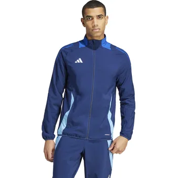 Pánská bunda Vycházková bunda Adidas Tiro 24 Competition tmavě modrá Velikost: M