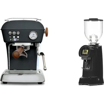 Kávovar Ascaso Dream PID, Anthracite + Eureka Helios 65, black