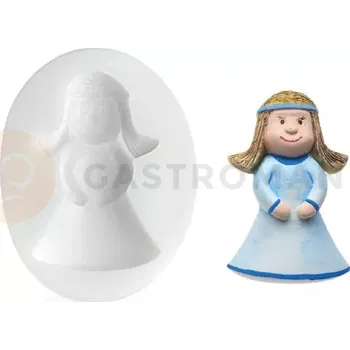 Kuchyňská sůl Silikonová forma na cukrovou hmotu ve tvaru andílka - SLK290, 56x85 mm | SILIKOMART, SugarFlex