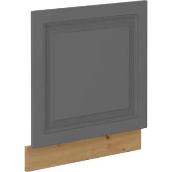 Kuchyňská skříňka LEMPERT Dvířka na myčku STELLA 36 (570 x 596) dustgrey / dub artisan