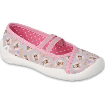 Dívčí bačkory BEFADO 116X3 dívčí balerínky 2g pejsci 26 116X325_26