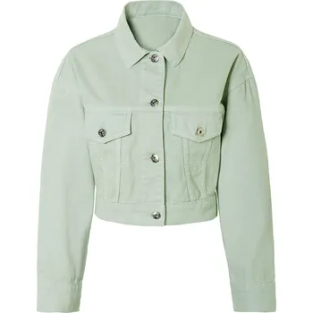 Dámská casual bunda esmara® Dámská džínová bunda (38, světle zelená)