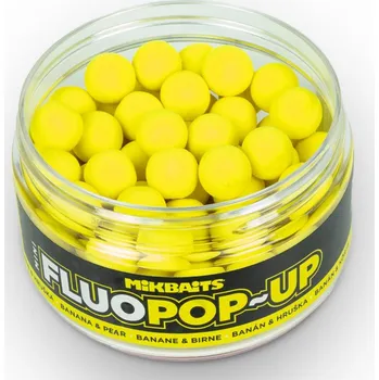 Plovoucí boilies Mikbaits Fluo 10mm Příchutě: Banán & Hruška