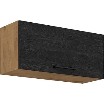 Kuchyňská skříňka LEMPERT Horní skříňka VIKTORIE Dark 14 (80 / 36 cm)